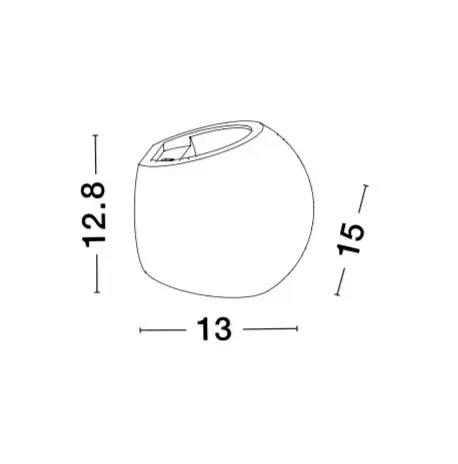 Nástenné svietidlo NOVA LUCE 7200601 1x5W G9 230V IP20